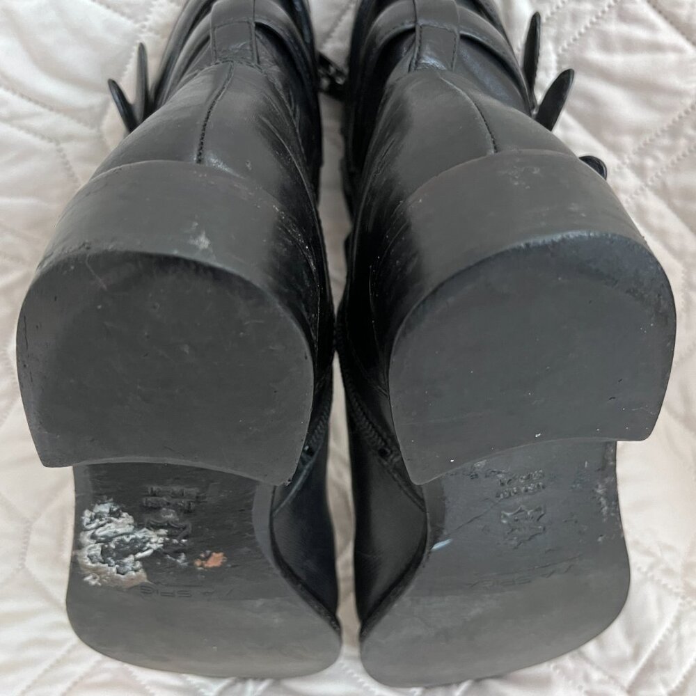 Via Spiga Black buckle boots - Picture 7 of 10